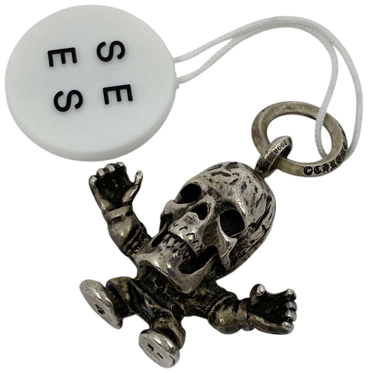 CHROME HEARTS クロムハーツ フォティハリスティーター と革紐