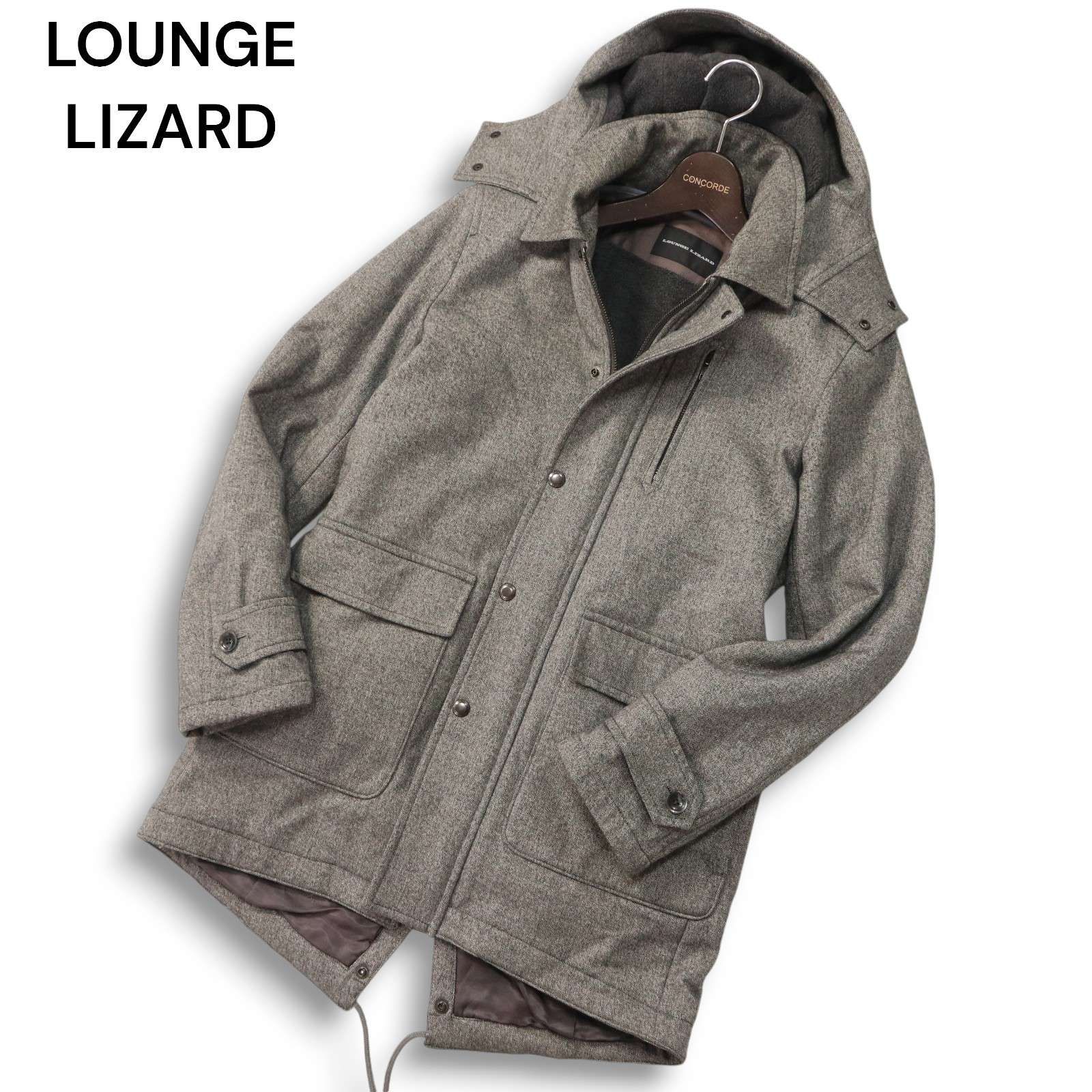 レビュー高評価の商品!の商品をすべて LOUNGE LIZARD ラウンジリザード 秋冬 ボア ライナー☆ 中綿 ジャケット・アウター