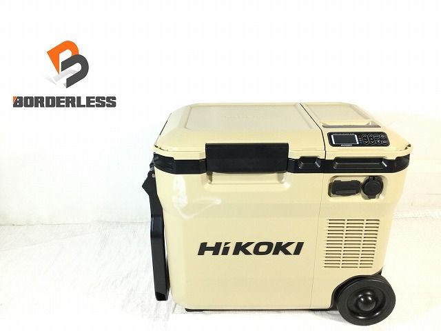 HIKOKIポータブル冷温庫14.4v/18v UL18DCサンドベージュ ☆極美