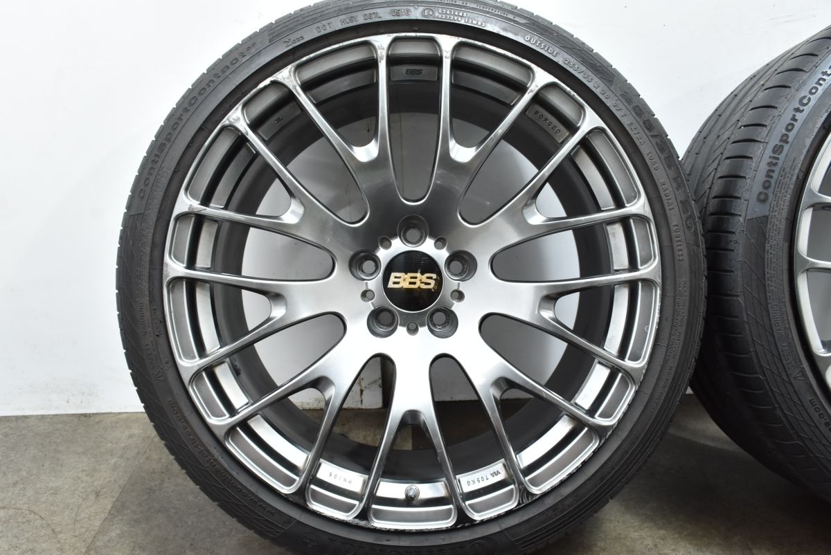 鍛造 1ピース BBS RN105 RN106 20in 8.5J 9.5J 43 コンチネンタル コンチスポーツコンタクト5P 235 40R20 255 35R20 BMW X1 X2 TRITUETUBI_COM