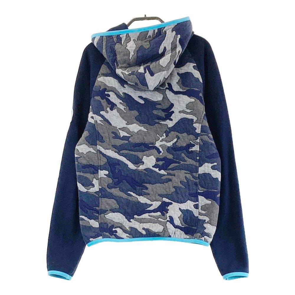 サイズ：M AND PER SE アンパスィ ジップパーカー 迷彩 カモフラ柄