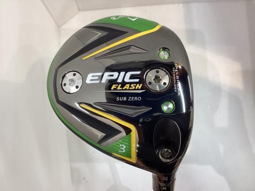 中古】 キャロウェイ EPIC FLASH SUBZERO 3W フェアウェイウッド
