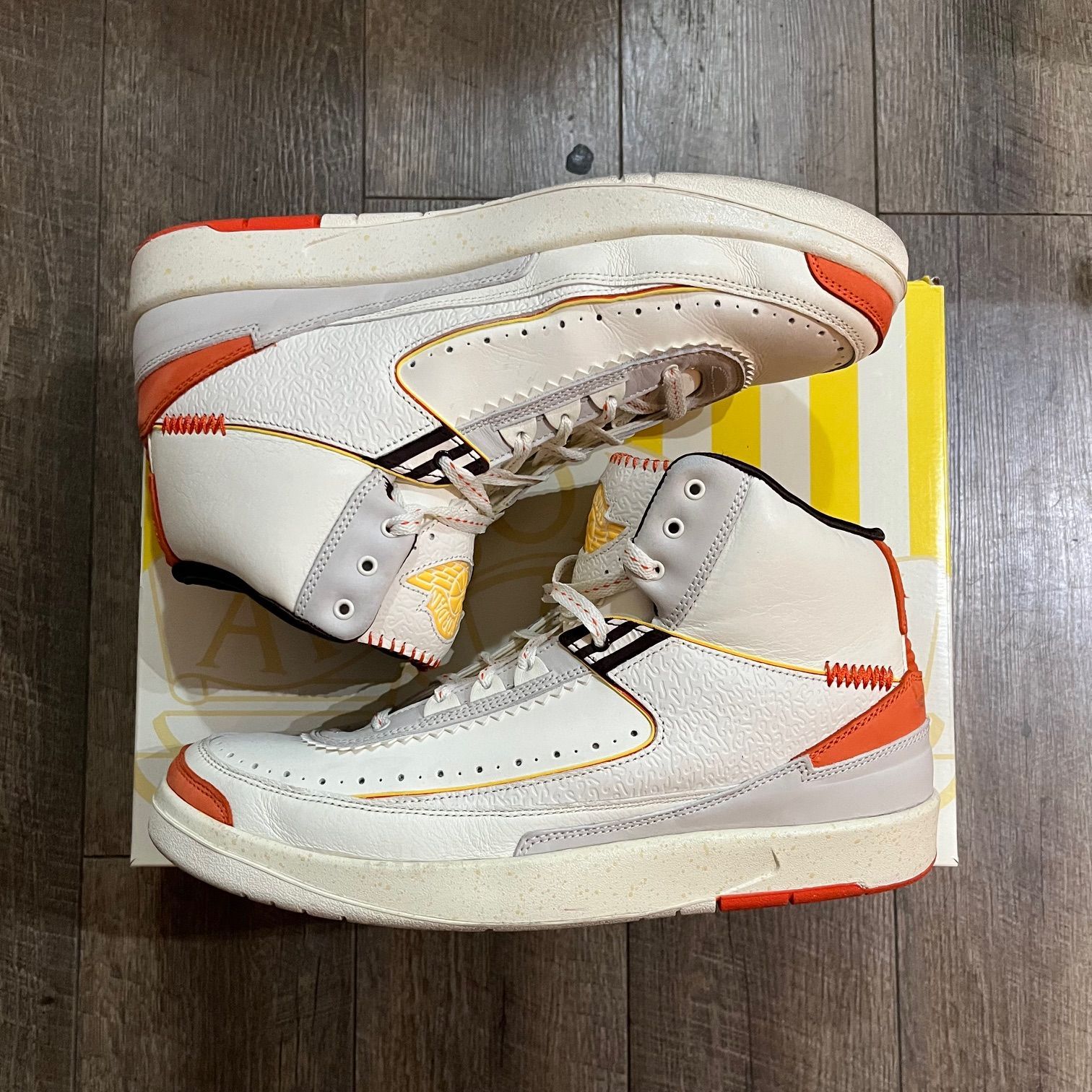 国内正規 MAISON CHATEAU ROUGE × NIKE AIR JORDAN 2 RETRO SP SAIL 