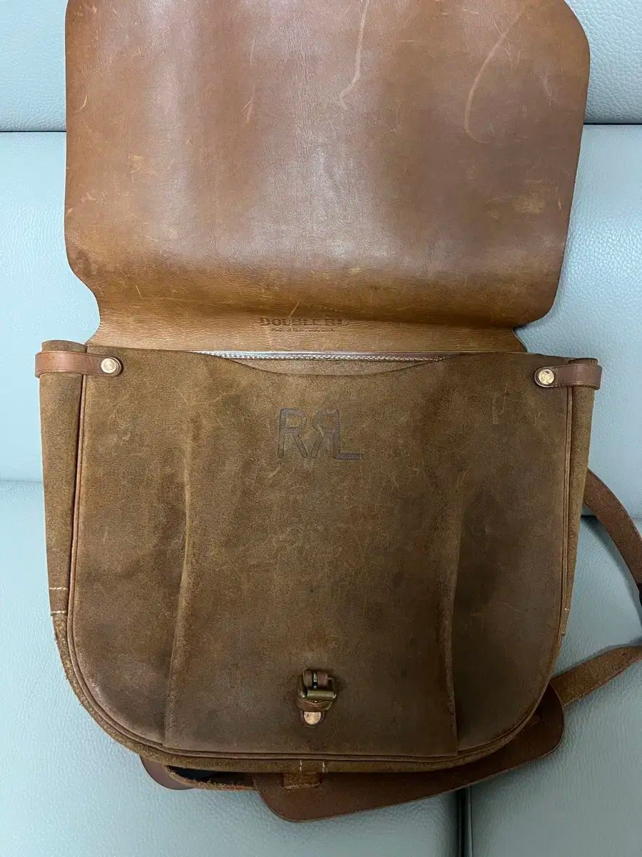 RRL ダブルアールエル RRL ラフアウトスエード メールバック