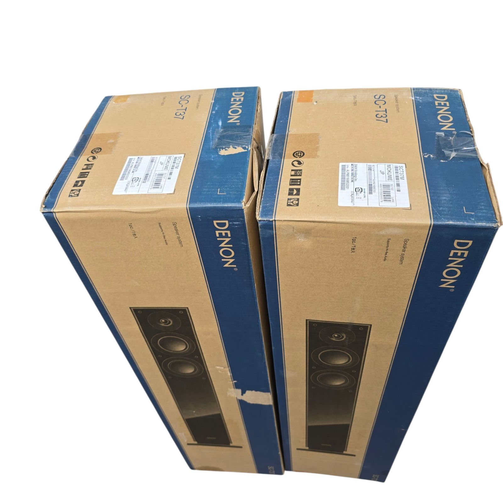 Denon デノン SC-T37 スピーカー ハイレゾ対応 トールボーイ