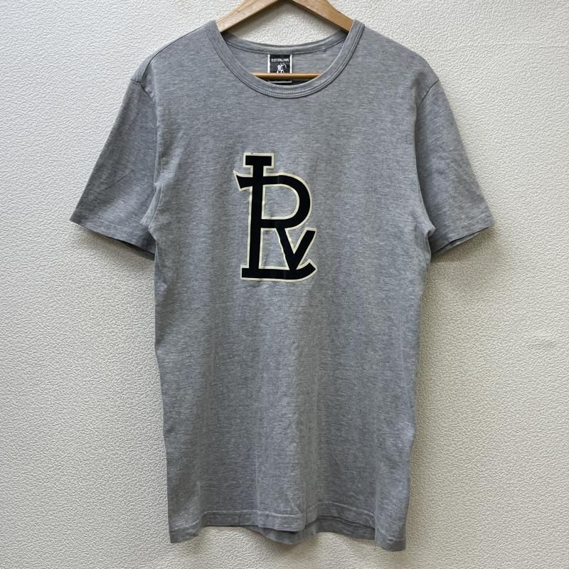 REVOLVER リボルバー Tシャツ 半袖 ロゴ プリント クルーネック 霜降り