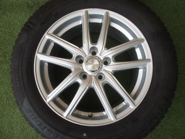 み エコフォルム 225 60R17 スタッドレスタイヤ４本SET アルファード ヴェルファイア