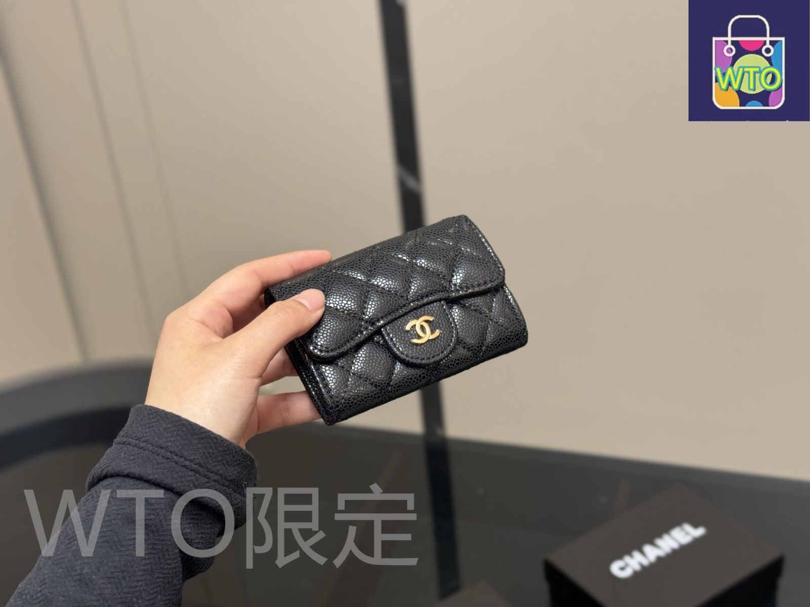 今日特価】Chanel シャネル コインケース 表裏全頭層牛皮使用で