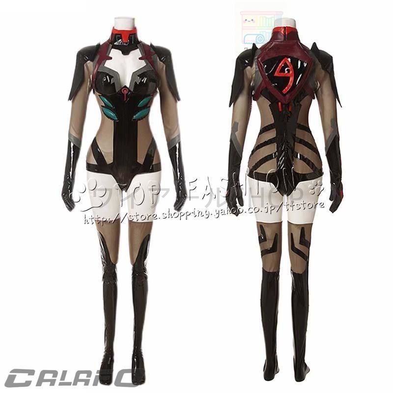理論的な 新世紀エヴァンゲリオン 綾波レイ プラグスーツ 黒 コスプレ 衣装 cosplay ハロウィン コスチューム アニメ 変装 仮装 ウィッグ追加可