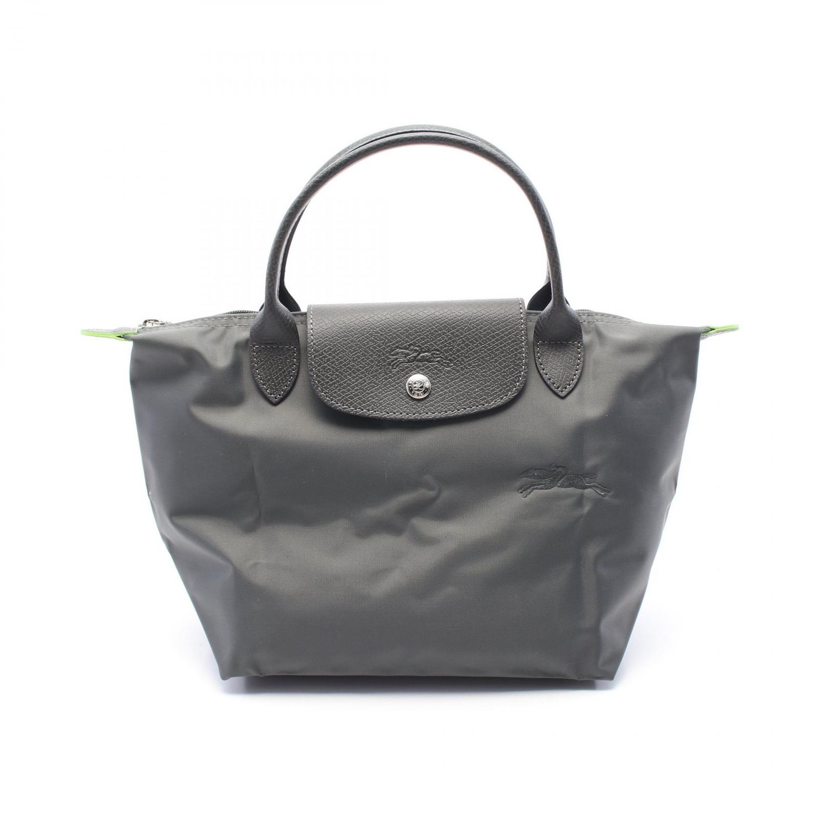 ロンシャン Longchamp トートバッグ ル プリアージュ グリーン S L1621919P66 グラファイト キャンバス レザー ル プリアージュ グリーン S トップハンドルバッグ レディース 新品