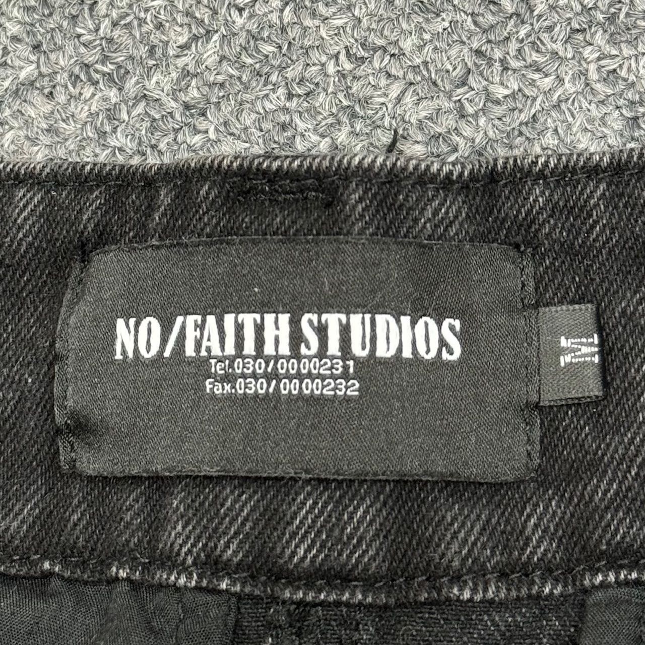 NO/FAITH STUDIOS Wave Jeans ウェーブ ジーンズ デニム ウォッシュド 