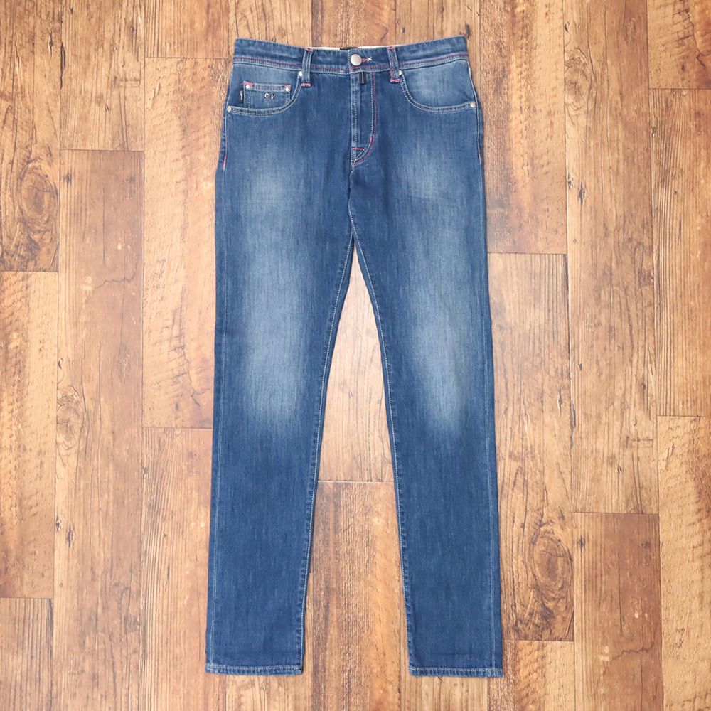 Tramarossa◆Made in Italy◆32◆ストレッチ パンツ TRAMAROSSA/32インチ/美脚デニムパンツ MICHELANGELO ZIP ストレッチ