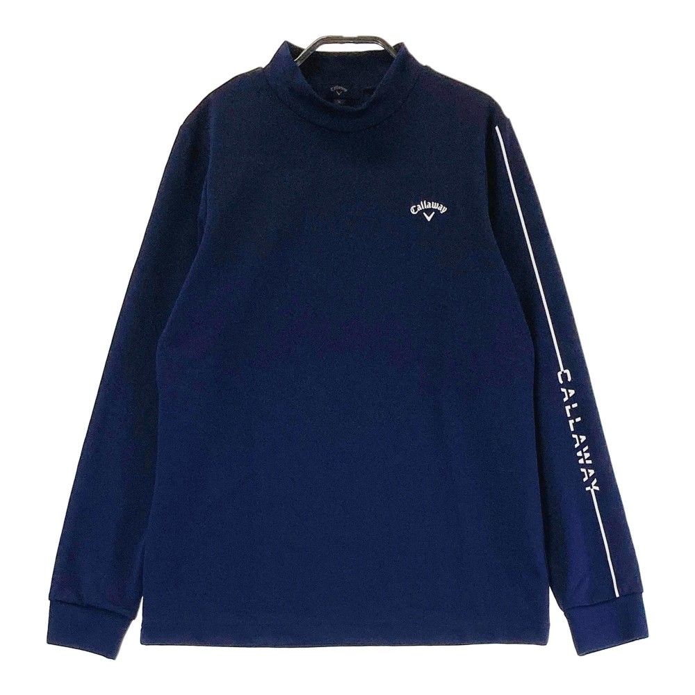 キャロウェイ CALLAWAY サイズ：L ハイネック 長袖Tシャツ L ネイビー