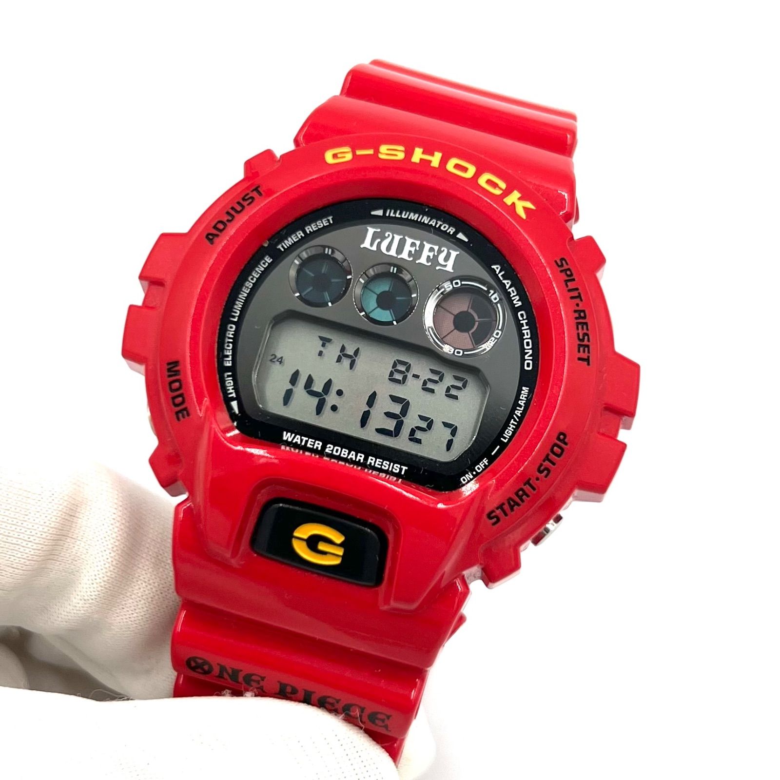 カシオ Gショック ワンピース モンキー・D・ルフィ DW-6900FS