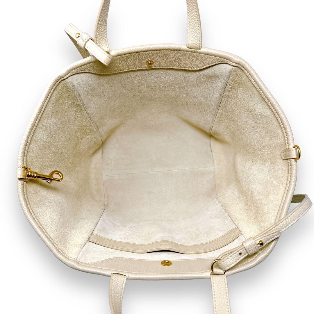 セリーヌ スモール フォールドカバ トート ショルダーバッグ レザー