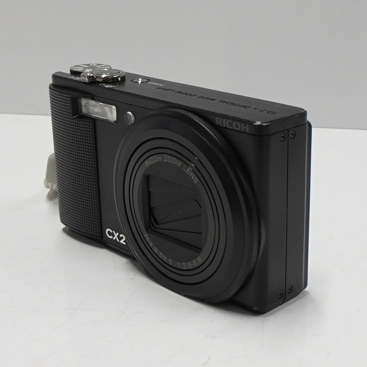 RICOH CX2 USED美品 デジタルカメラ 本体+バッテリー 光学10.7倍ズーム 