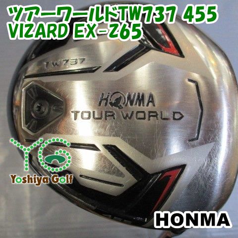 ドライバー ホンマ ツアーワールドTW737 455/VIZARD EX-Z65/S/9.5  