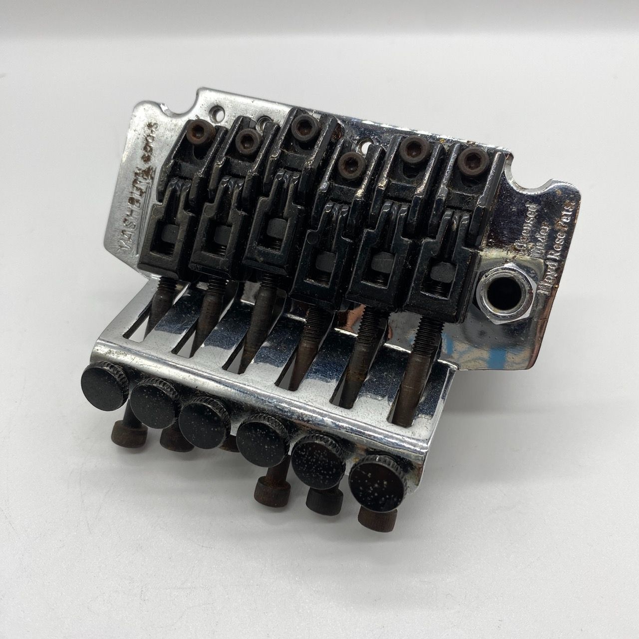 Washburn エレキギター用 クロームブリッジ Licensed Under Floyd Rose Patents Guitar Parts