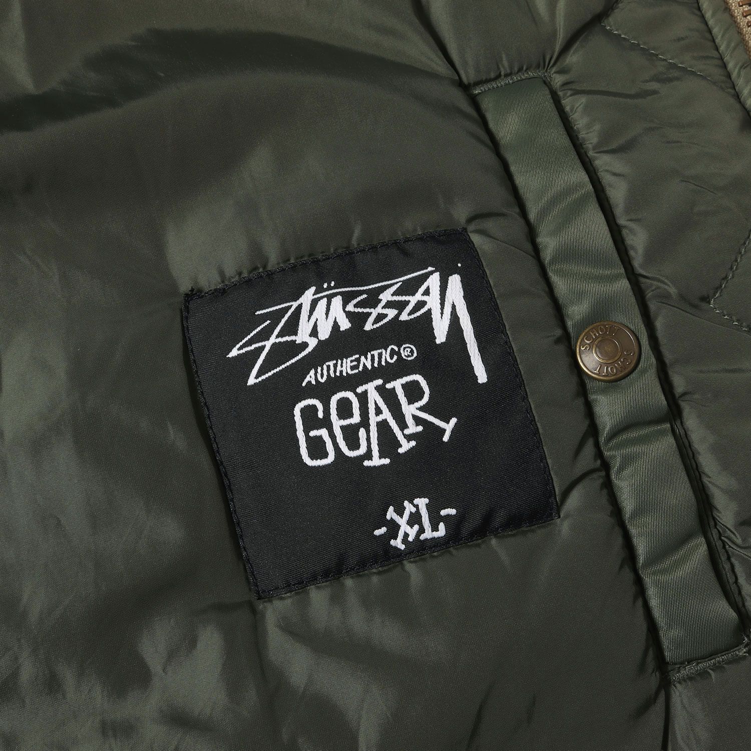 Schott stussyコラボMA-1ジャケット STUSSY(ステューシー) / ショット