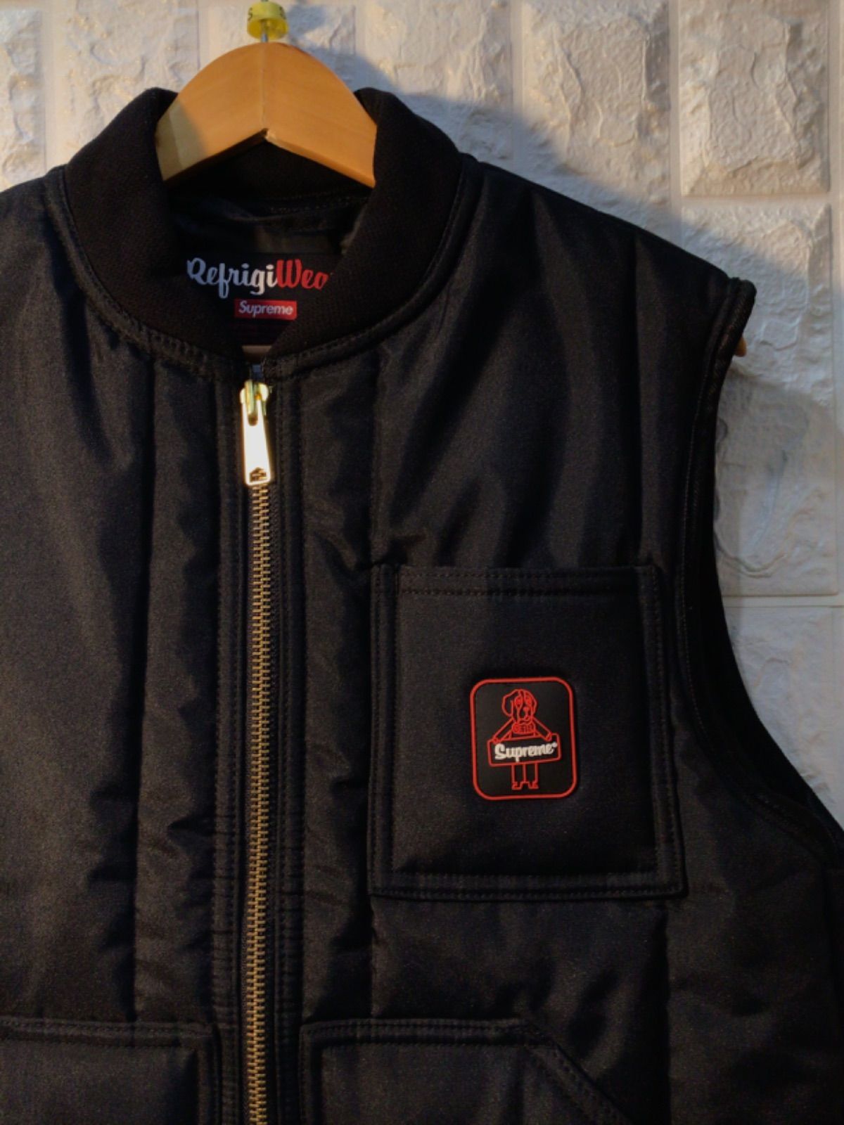 Supreme × Refrigi Wear 20AW Insulated lron-Tuff Vest