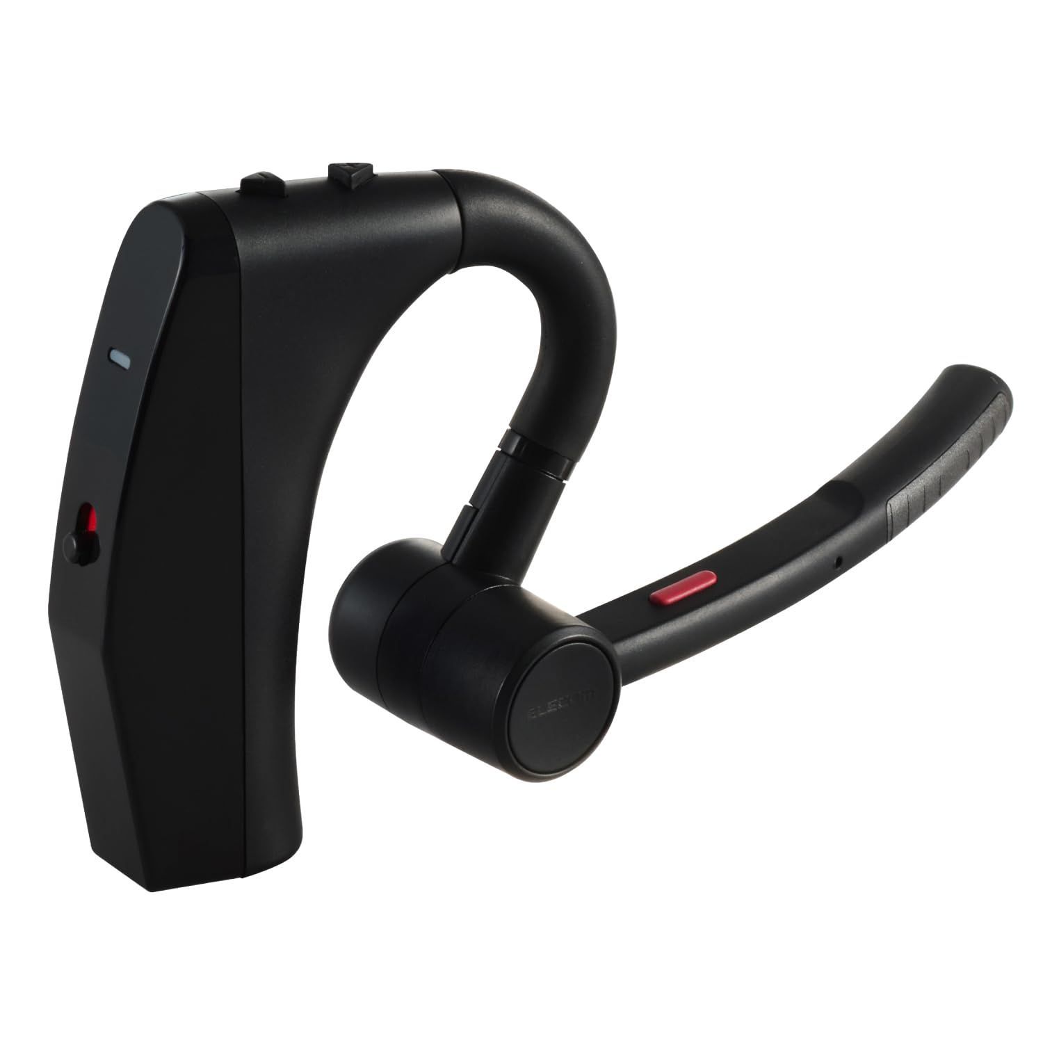 【数量限定】ブラック LBT-HSC40BK/E [Type-C充電] PC/スマートフォン対応 最大連続待受約100時間 Voice対応 HD ノイズリダクション デュアルマイク オープンイヤー 片耳 ワイヤレス Bluetoothヘッドセッ