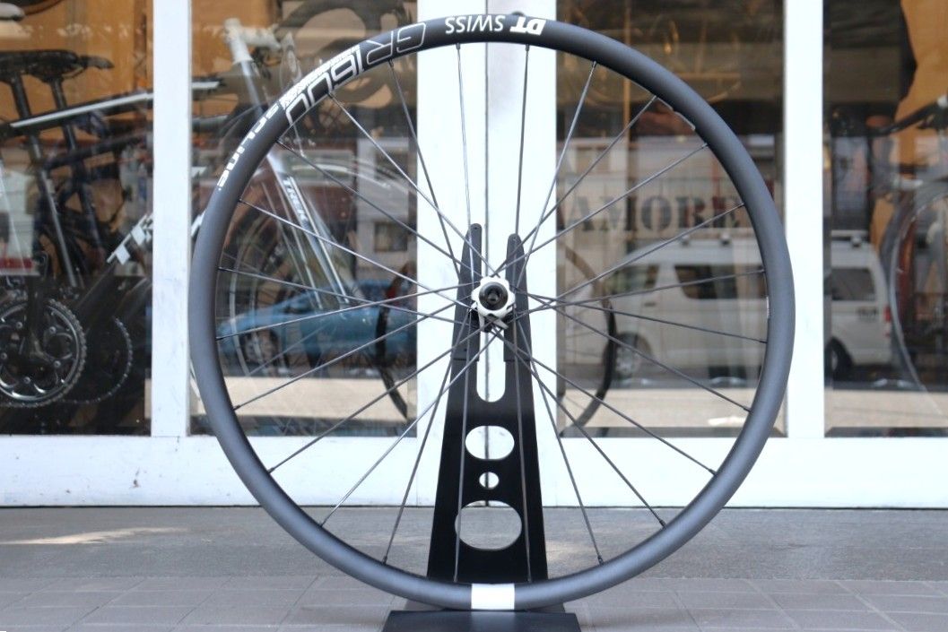 DT SWISS GR1600 スプライン Spline 25 DB 650B アルミ チューブレスレディ フロントホイール ワイドリム 24C 横浜店