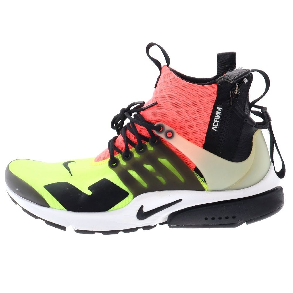 NIKE (ナイキ) ×ACRONYM AIR PRESTO MID アクロニウム エアプレスト ミッドカットスニーカー マルチ 844672-100
