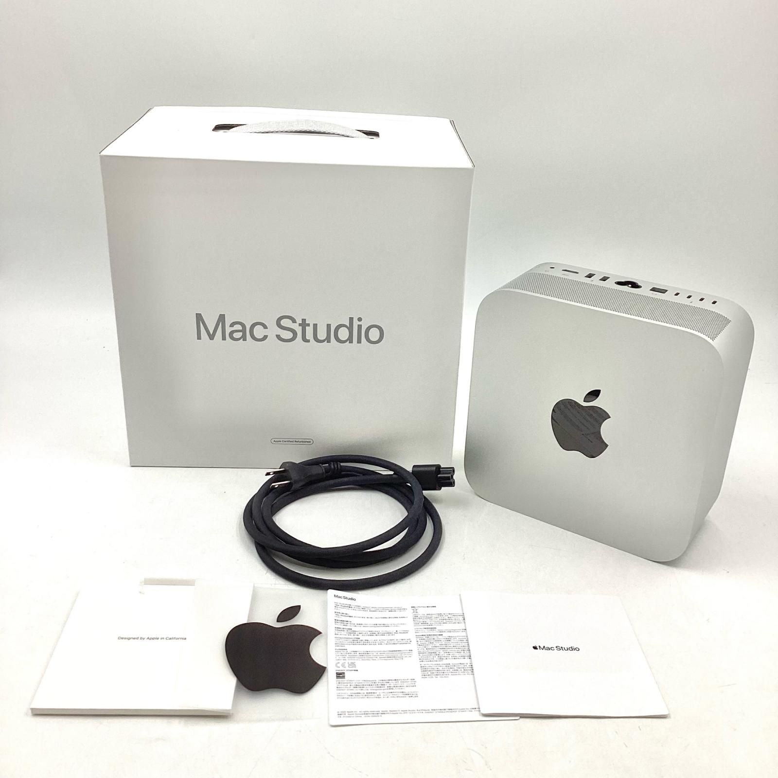 美品・即発送 Mac Studio M1 Max 32GB 512GB Mac Studio M1 Max 32GB/512GB 元箱・付属品完備 - メルカリ