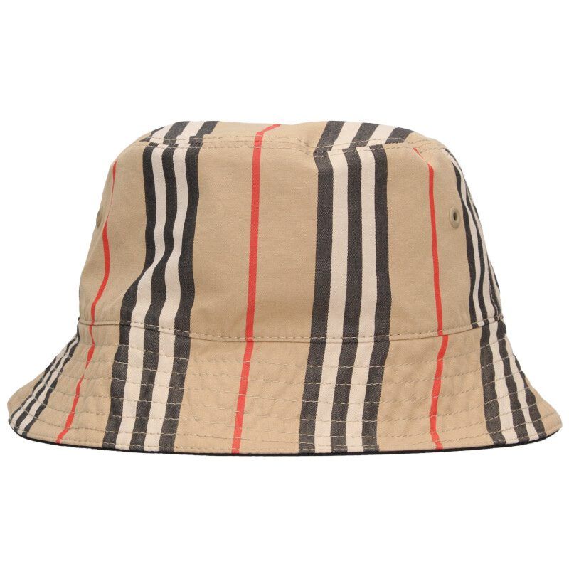 【セール開催】  バーバリー 8039355 ノヴァチェックリバーシブルバケットハット メンズ L