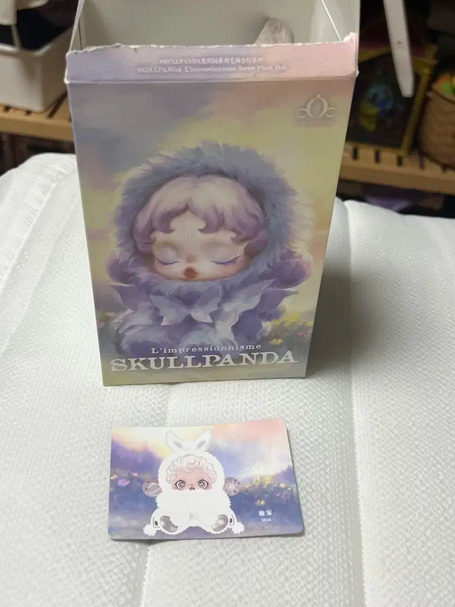 未開封　ポップマートL’impressionnismeスカルパンダ 白 mist 未開封 ポップマートL'impressionnismeスカルパンダ 白 mist
