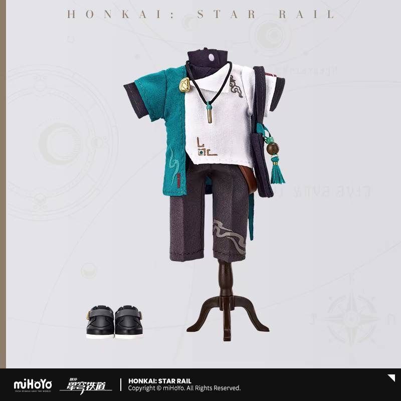 公式正規品　丹恒　ねんどろいど　洋服　崩壊スターレイル　列車環遊記　フィギュア ねんどろいどどーる 丹恒 列車巡遊Ver.｜グッドスマイル