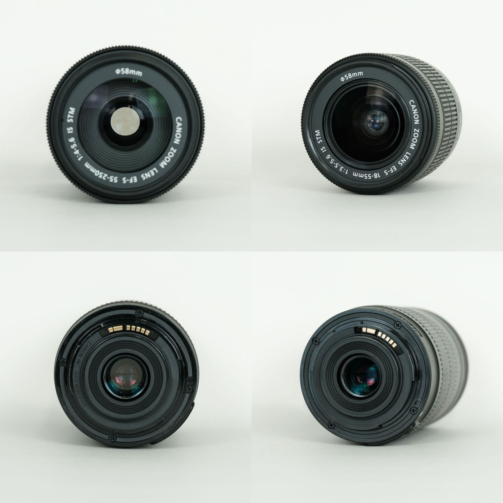 美品｜フード・フィルター付] Canon EF-S55-250mm F4-5.6 IS STM 