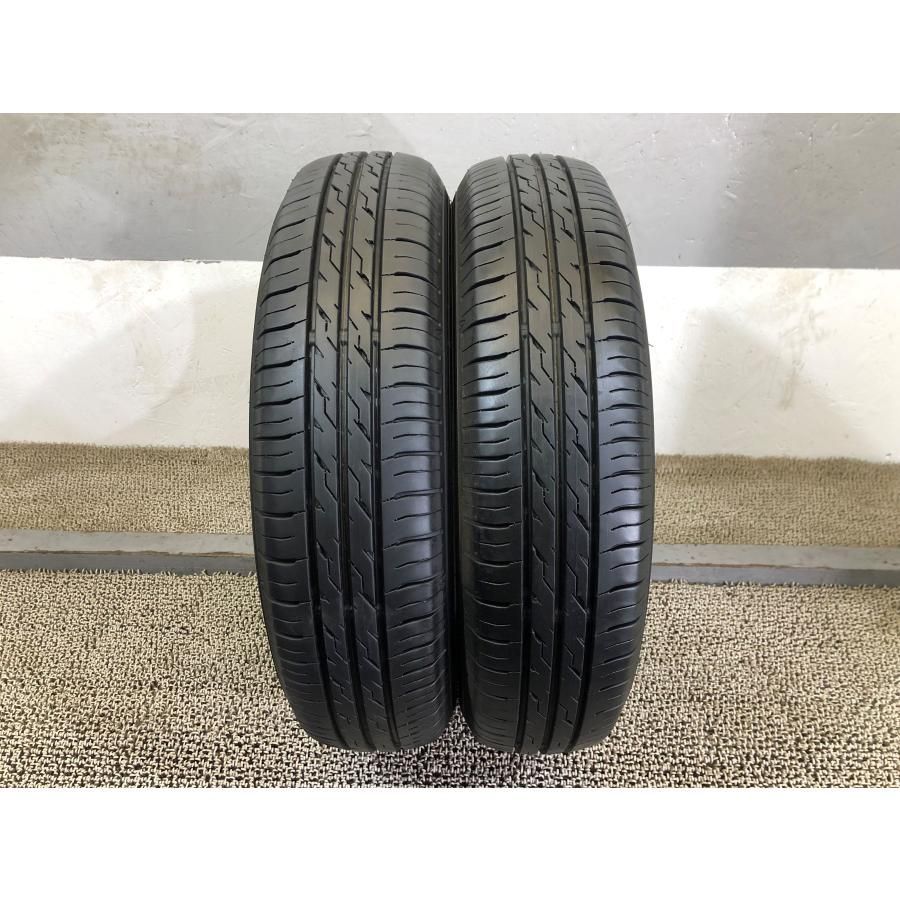 145/80R13 イエローハット エコファイン 2本 2021年製 3624 サマー