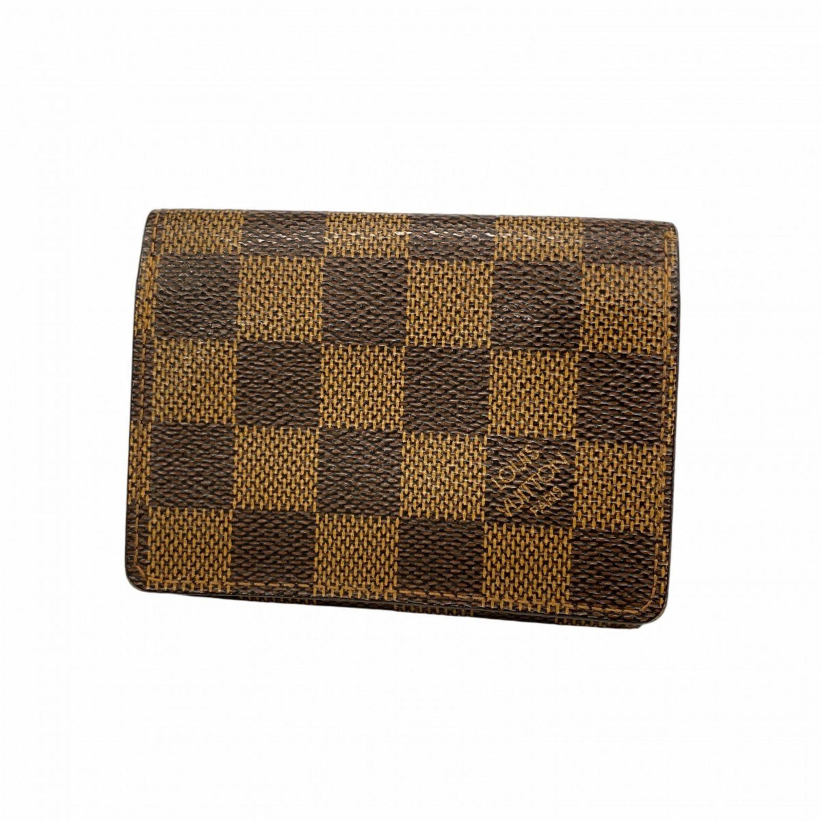 ルイ ヴィトン Louis Vuitton ルイ ヴィトン 名刺入れ ダミエ アンヴェロップカルトドゥヴィジット N62920 エベヌメンズ レディース