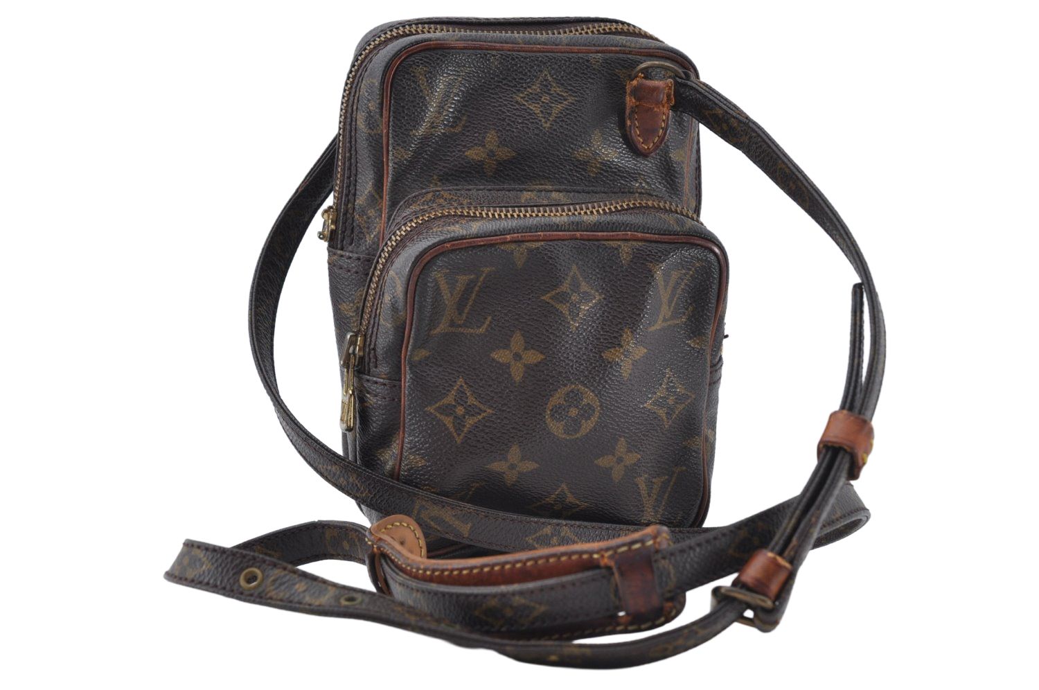 LOUIS VUITTON ルイヴィトン モノグラム ミニ アマゾン ショルダークロスバッグ LV ジャンク 6057M