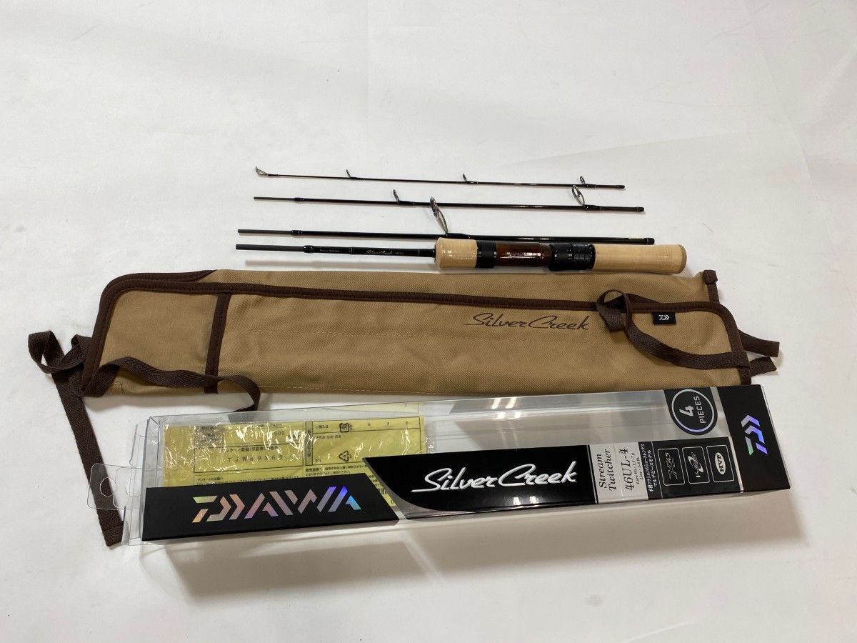 ΨΨDAIWA ダイワ ルアーロッド シルバークリーク ストリームトゥイッチャー 46UL-4 袋付 01451667