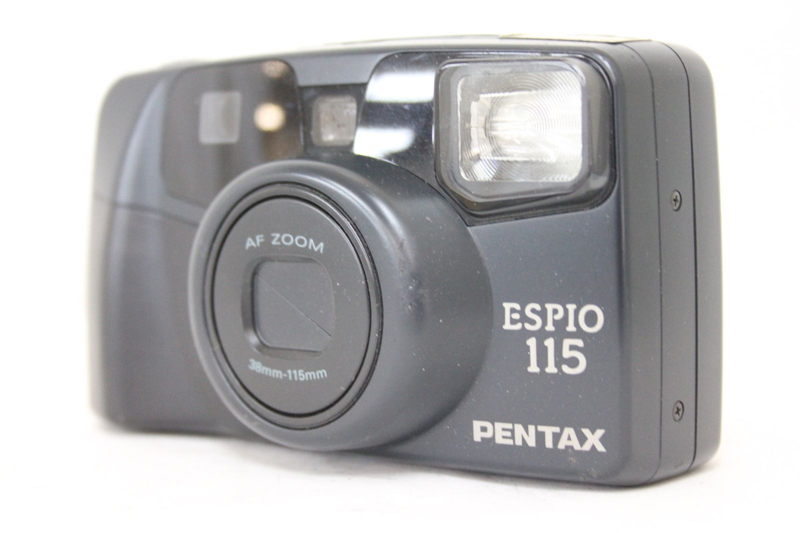 返品保証 ペンタックス Pentax ESPIO 115 ブラック 38-115mm コンパクトカメラ M5563