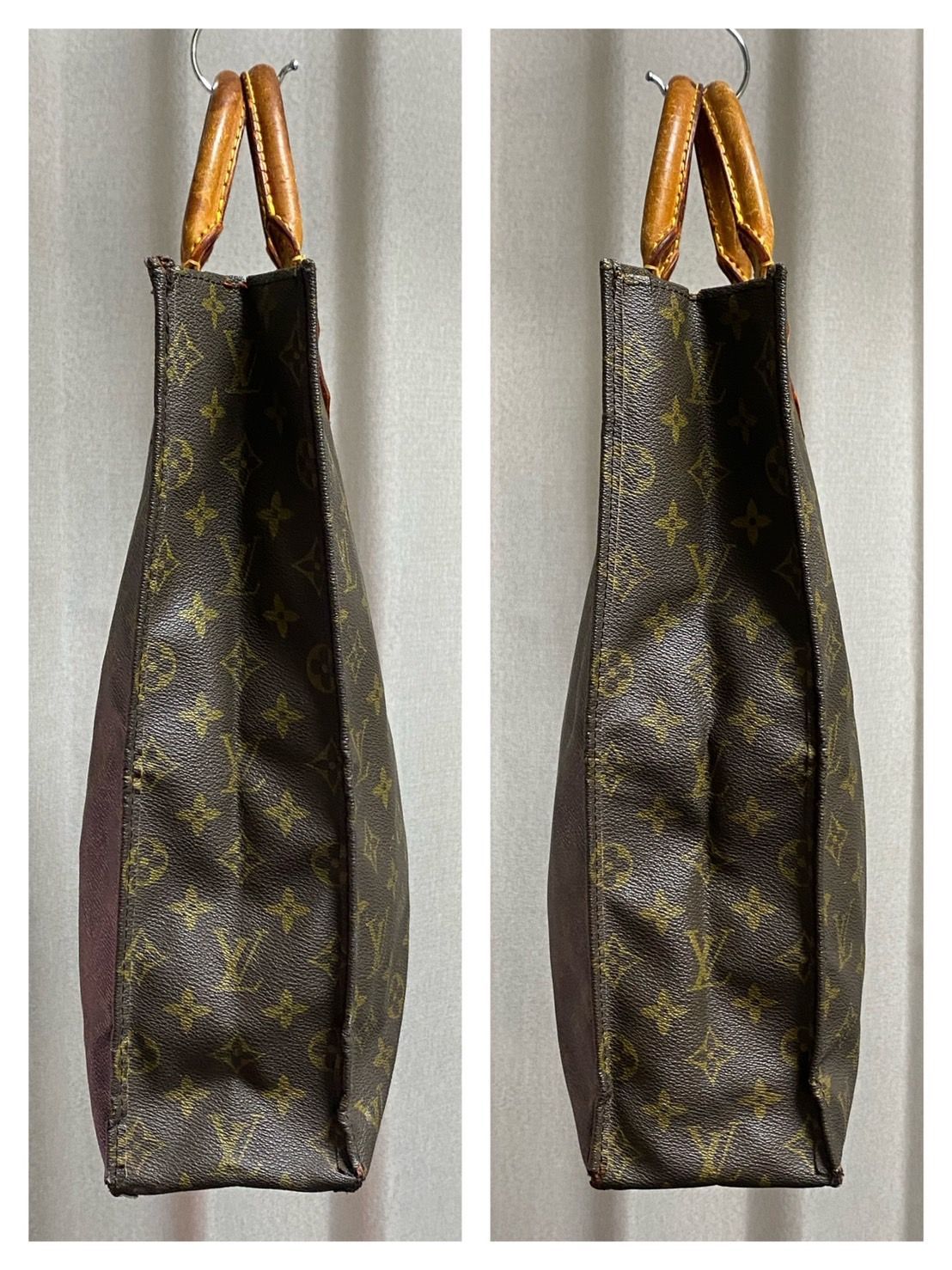 LOUIS VUITTON ヴィトン サックプラ ハンドバッグ 白タグ - メルカリ