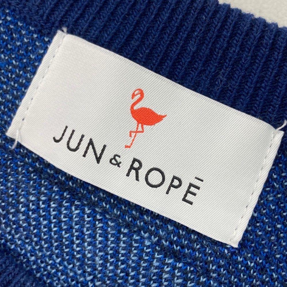 サイズ：M JUN&ROPE ジュン アンド ロペ ニットセーター ウール混