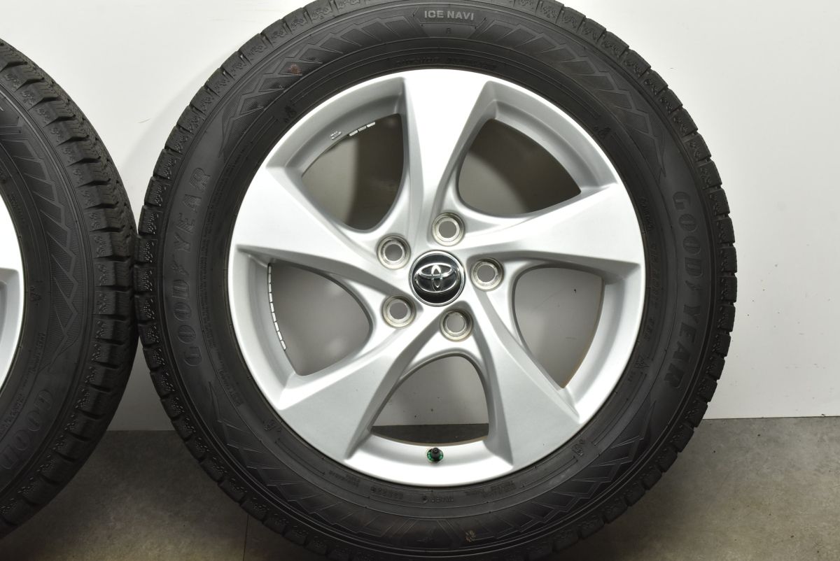 215 60 17 トヨタ純正アルミ グッドイヤー　バリ溝2022年 215 60 17 トヨタ純正アルミ グッドイヤー バリ溝2022年 バリ溝