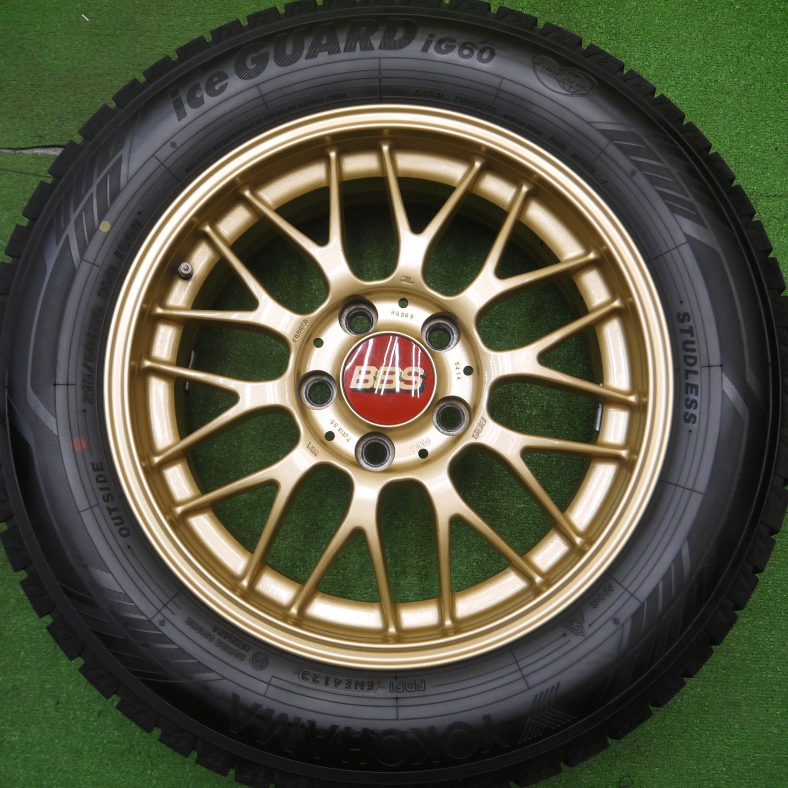 BBS RG368 スタッドレス 215/60r16 4本 BBS RG368 スタッドレス 215/60r16 4本
