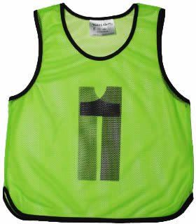 5営業日で発送 トーエイライト メッシュベスト10枚組 JW 緑 B-3254G