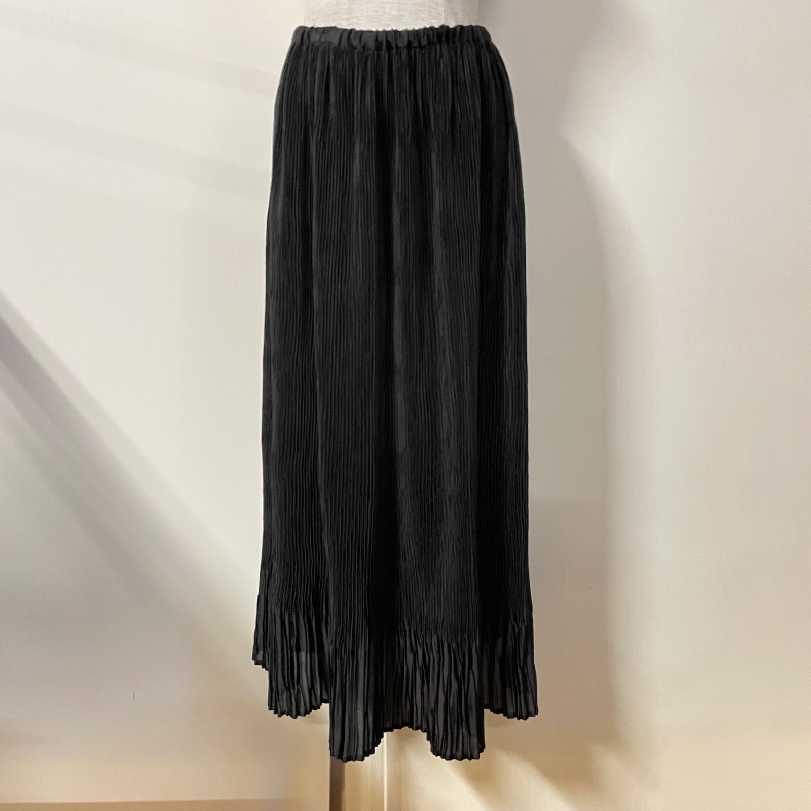美品 Ron Herman ロンハーマン エコレザー ギャザースカート XS 黒 美品 Ron Herman ロンハーマン エコレザー ギャザースカート XS