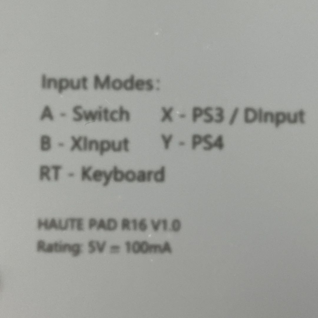 HAUTEPAD R16