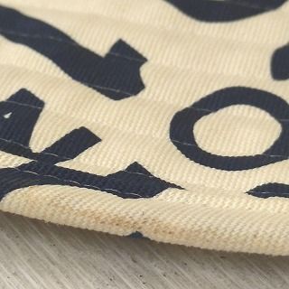 シャネル CHANEL バイシーライン ロゴ ハット アイボリー ネイビー