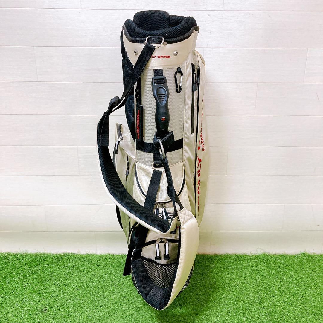 M6.パーリーゲイツ　スタンド式　リュック式　キャディーバッグゴルフクラブケース M6.パーリーゲイツ スタンド式 リュック式 キャディーバッグ