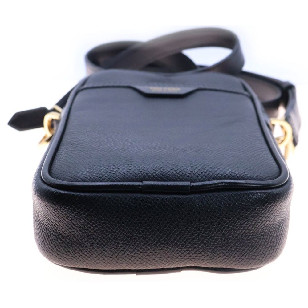 【シンプルでお洒落★】TOM FORD ミニ ショルダーバッグ TOM FORD (トムフォード) ショルダーバッグ フォンショルダー