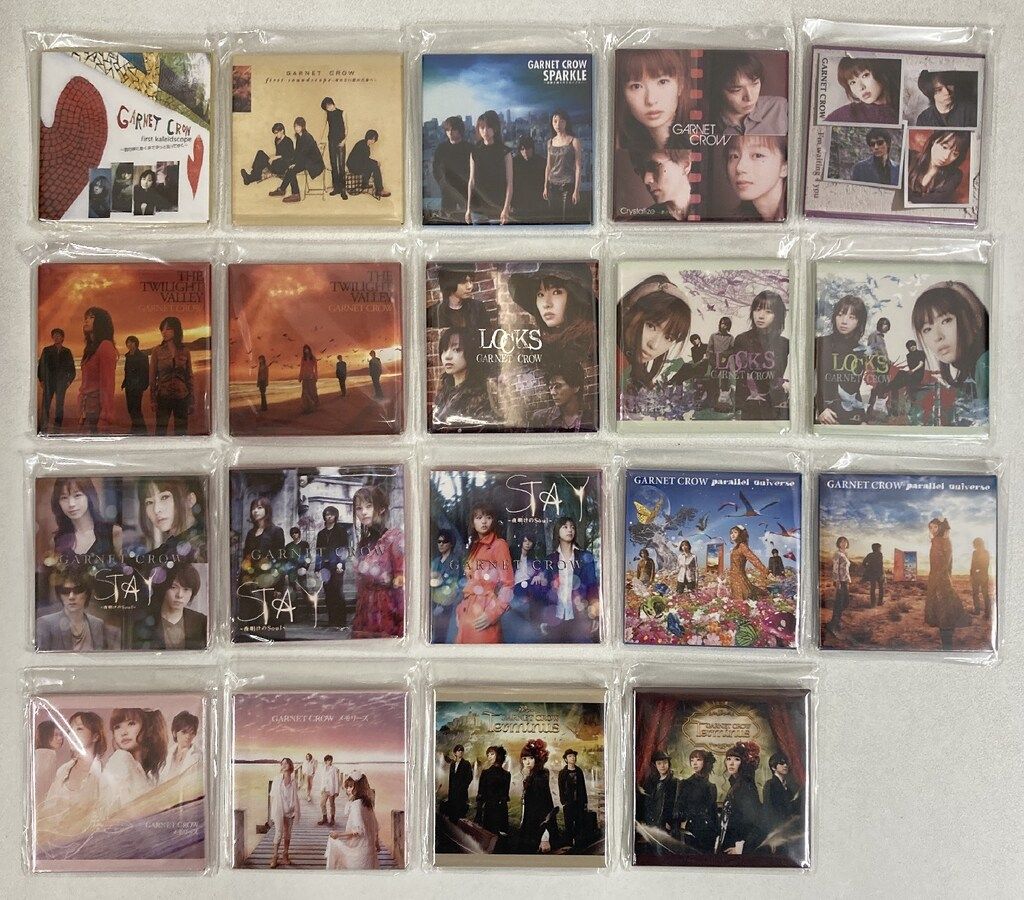 livescope ~THE FINAL~ GARNET CROW ロト缶マグネット 全63種コンプ