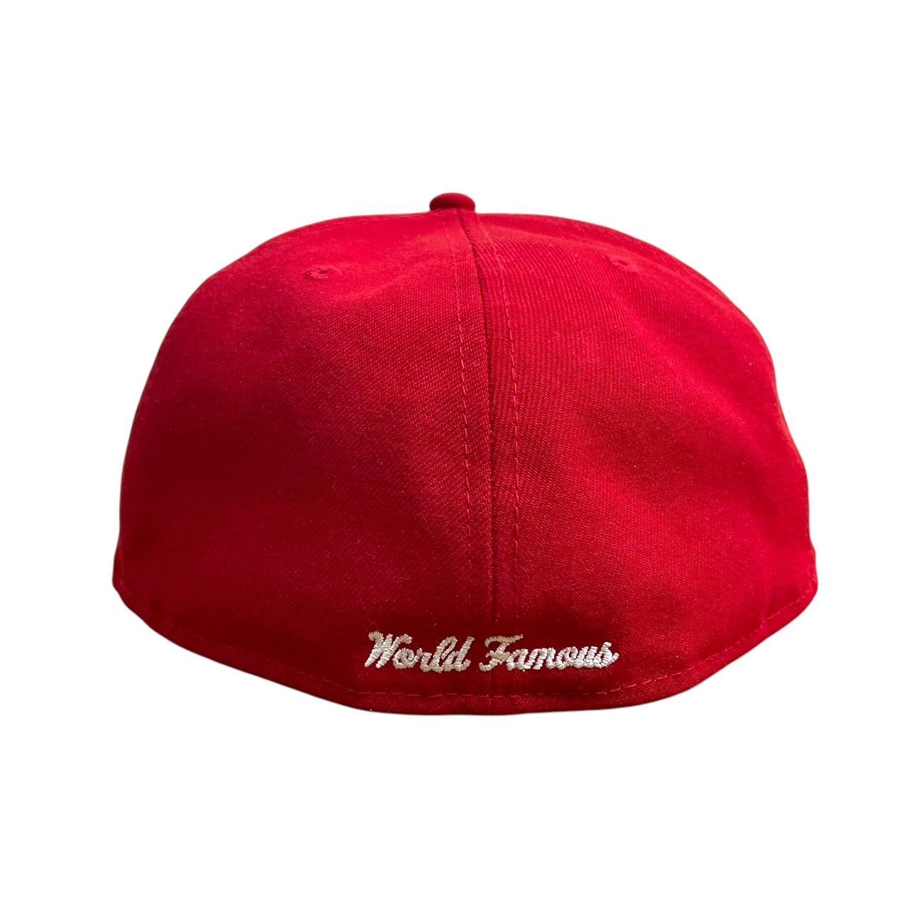 supreme Bones Box Logo New Era®赤7 8/3 Supreme Bones Box Logo New Era 59Fifty Cap Rot - SS25 – DE