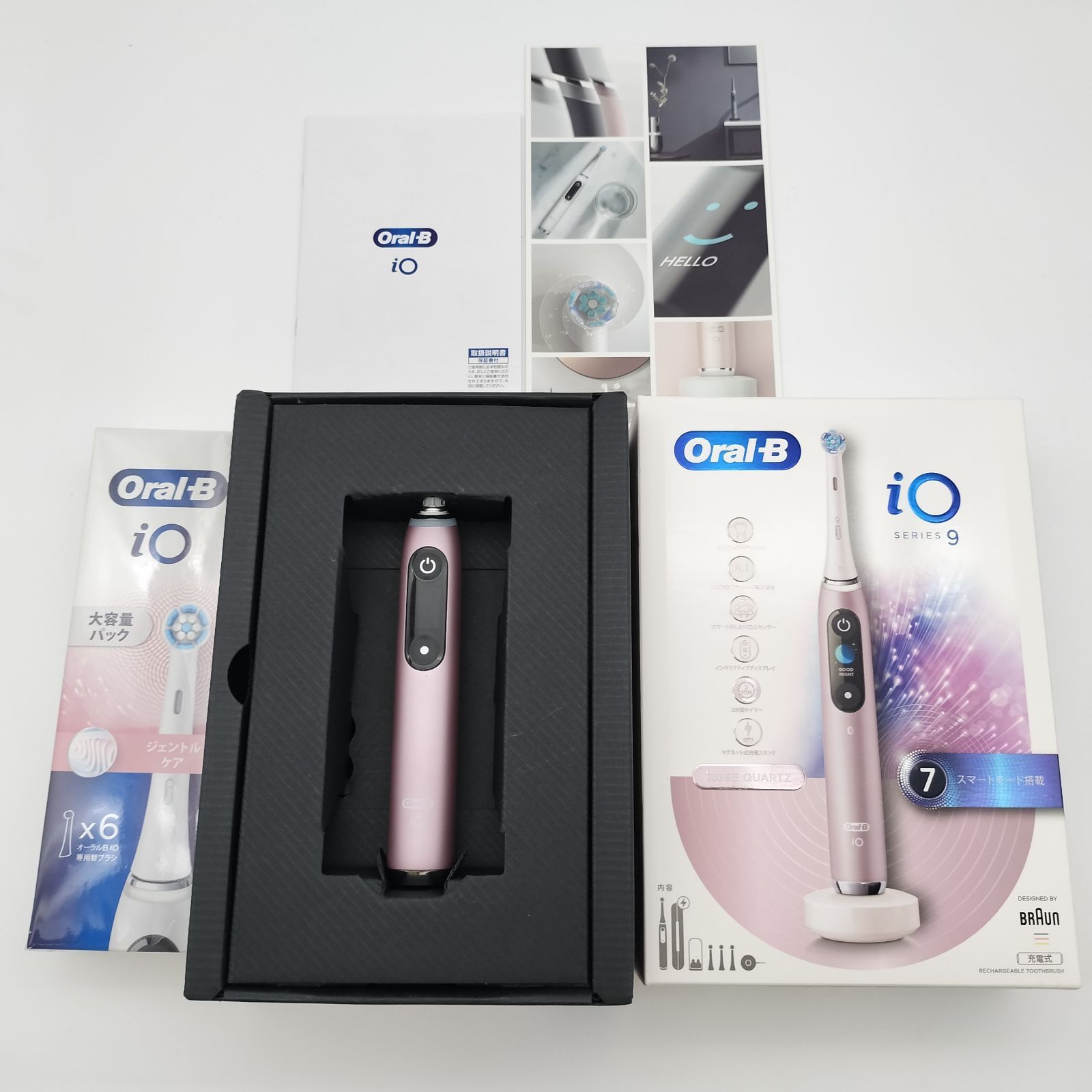 Oral-B iOシリーズ5 電動歯ブラシ 本体 替えブラシ付き ブラウン Oral-B iO Series 5s 電動歯ブラシ 電動歯ブラシ